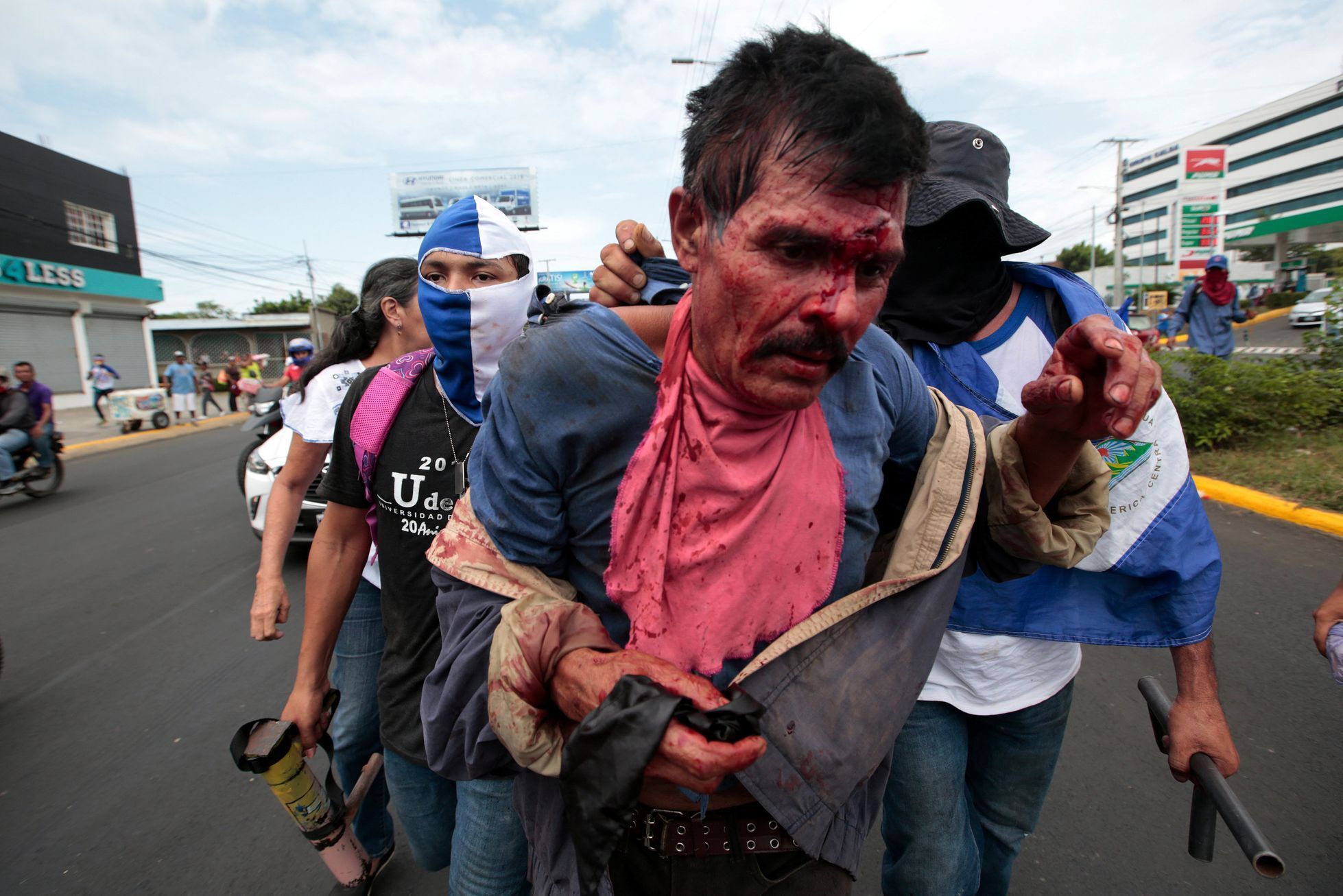 Nikaragua, protesty proti Danielu Ortegovi