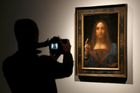 Aukce Spasitele světa trvala 19 minut. Nalezený obraz od Da Vinciho se vydražil za rekordní částku