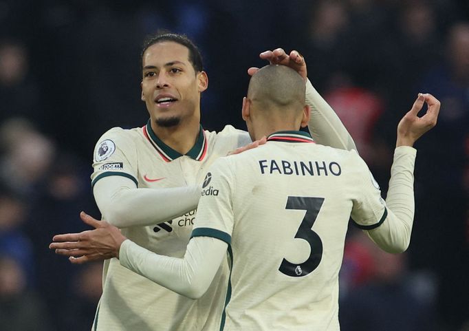 Virgil van Dijk a Fabinho