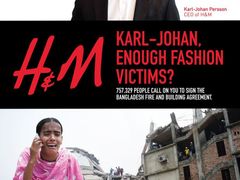 Kampaň Avaazu proti H&M.