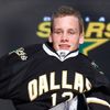 Radek Faksa, český hokejista Dallasu při draftu NHL