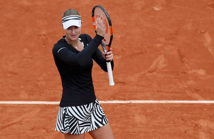 Módní policie na French Open (Kristina Mladenovicová)