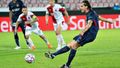 Alexander Scholz dává gól z penalty v odvetě 4. předkola LM Midtjylland - Slavia Praha