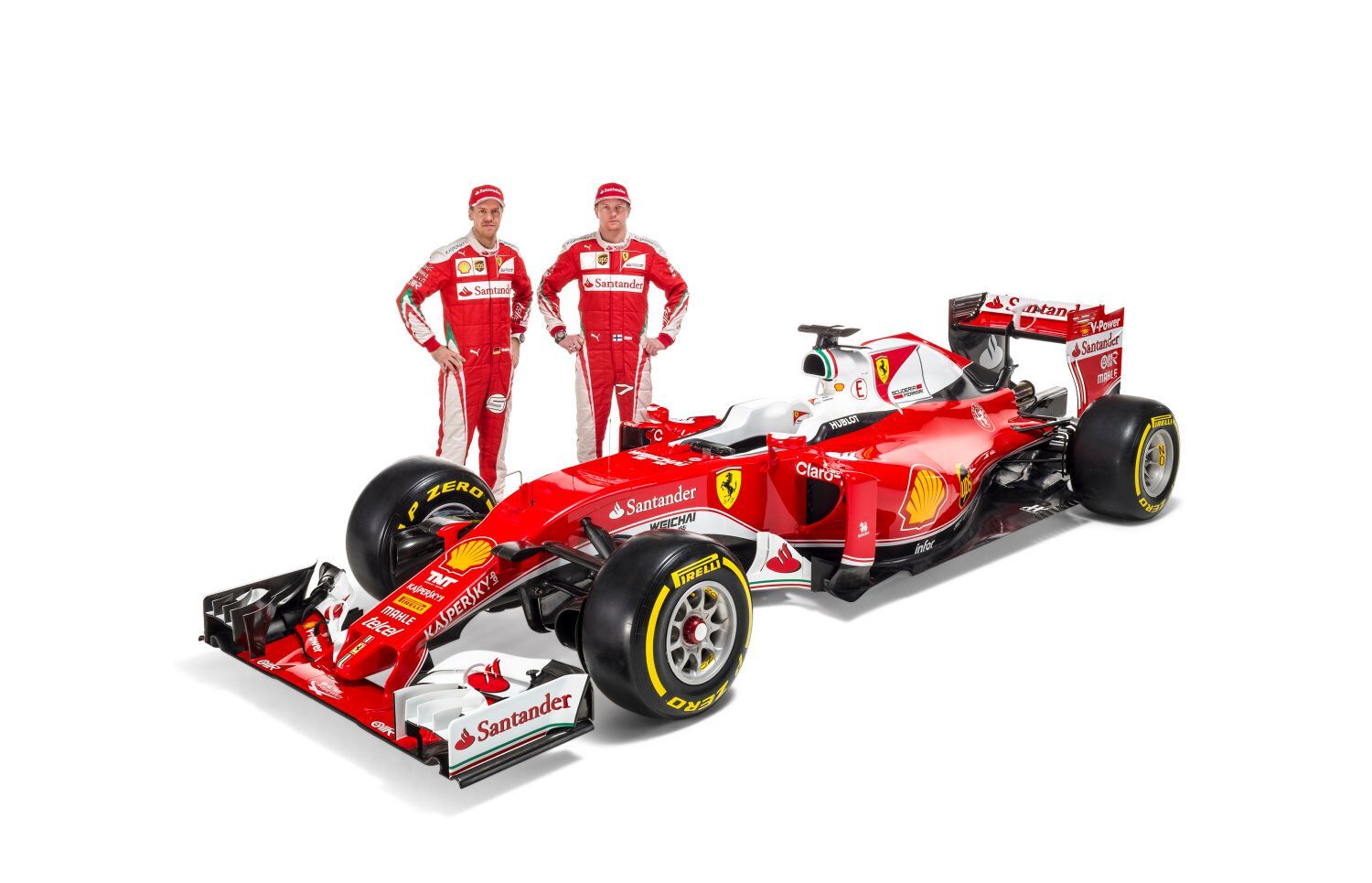 F1 2016, Ferrari SF16-H: Kimi Räikkönen a Sebastian Vettel