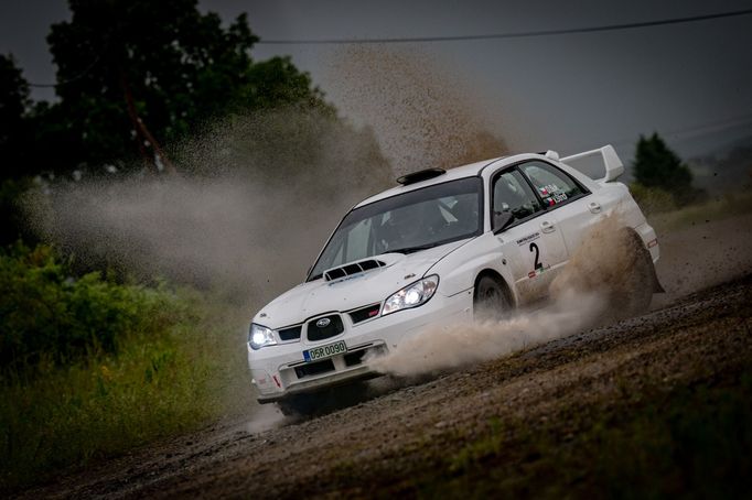 Daniel Suk, Vladimír Štindl (Subaru Impreza WRX Sti N12), průběžně druhá posádka ČMPR 2024