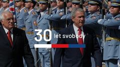 Ikona - 30 let svobody - bush