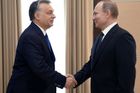 Vztahy Evropy s Ruskem by se měly zlepšit, prohlásil Orbán během návštěvy u Putina