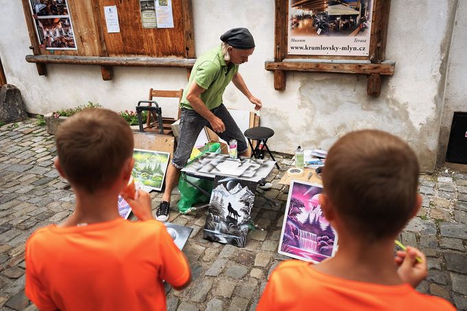 Český Krumlov - léto 2020