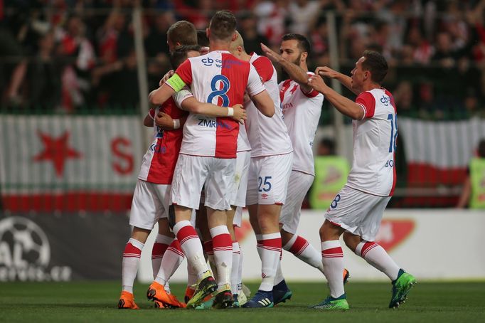 fotbal, finále MOL Cup 2017/2018, Slavia - Jablonec