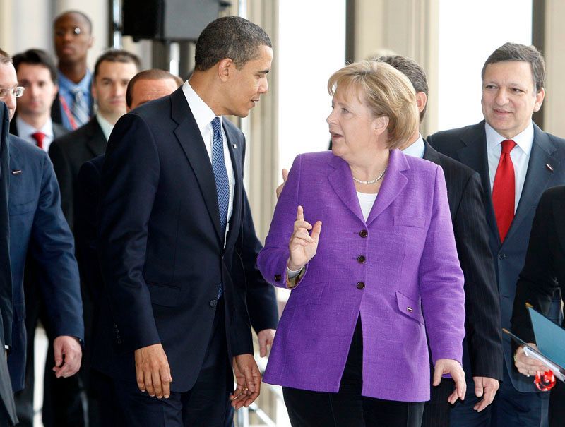 Obama v Praze - Summit EU-USA