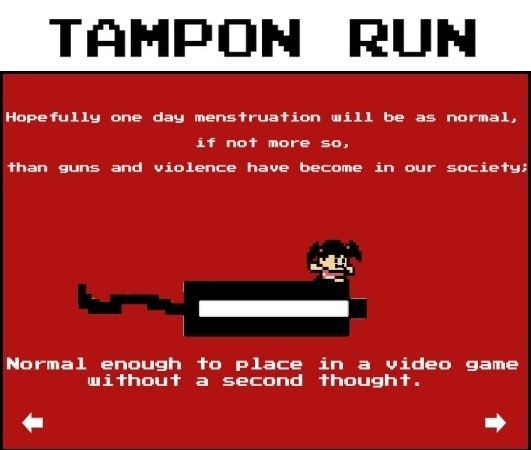 Tampon Run, videohra