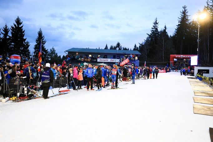 Biatlonová exhibice v Jablonci - Břízkách 2017