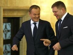 Český prezident použil slovenského levicového premiéra Roberta Fica jako beranidlo proti Nečasově vládě.