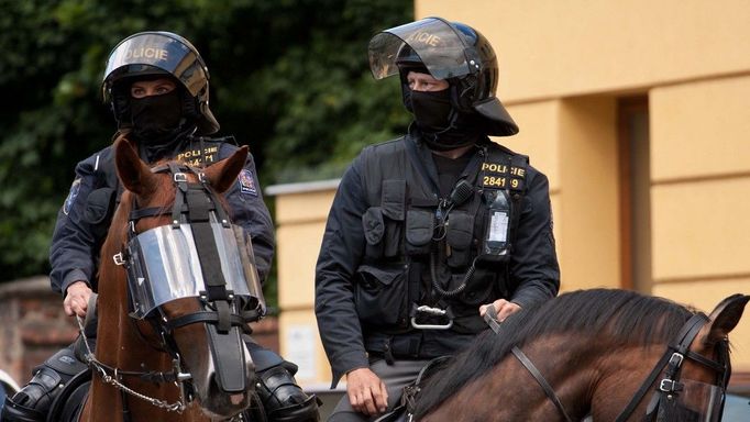 Jízdní policie - ilustrační foto