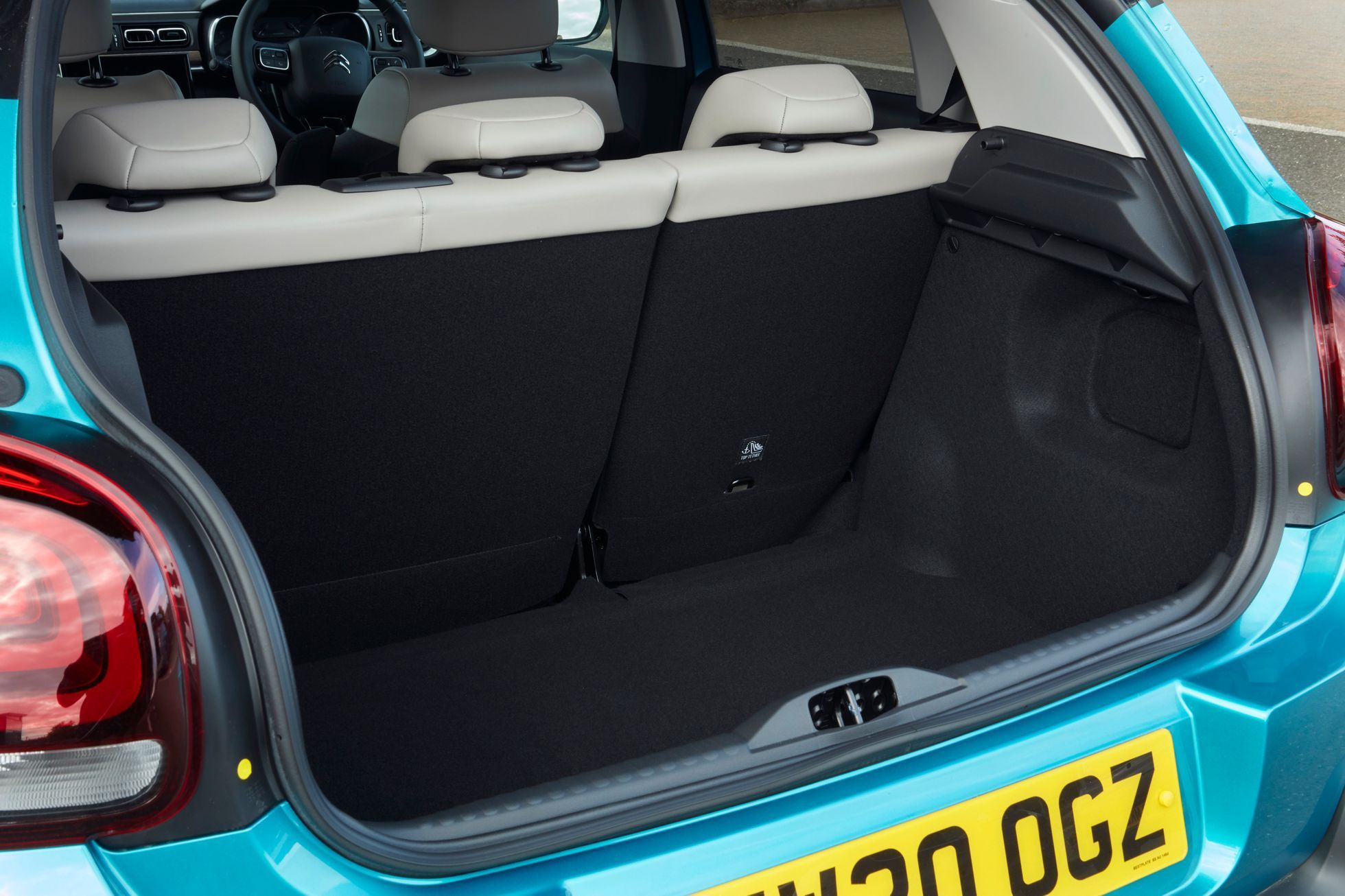 Citroën C3 zavazadlový prostor