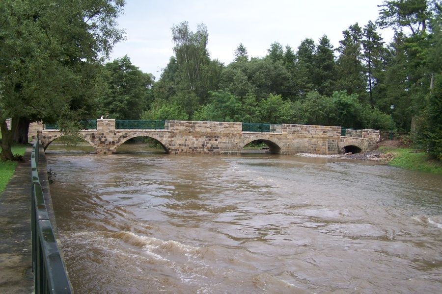 Povodně srpen 2010 - Mimoň