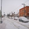 Sníh ve Slaném