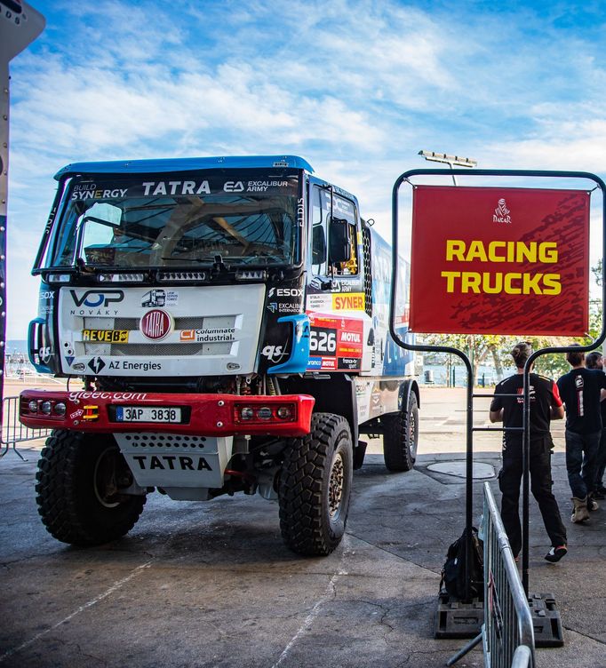 Tatra Daniela Stiblíka před Rallye Dakar 2024