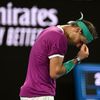 Rafael Nadal ve finále Australian Open 2022