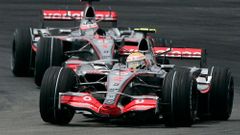 Lewis Hamilton a Fernando Alonso, McLaren
