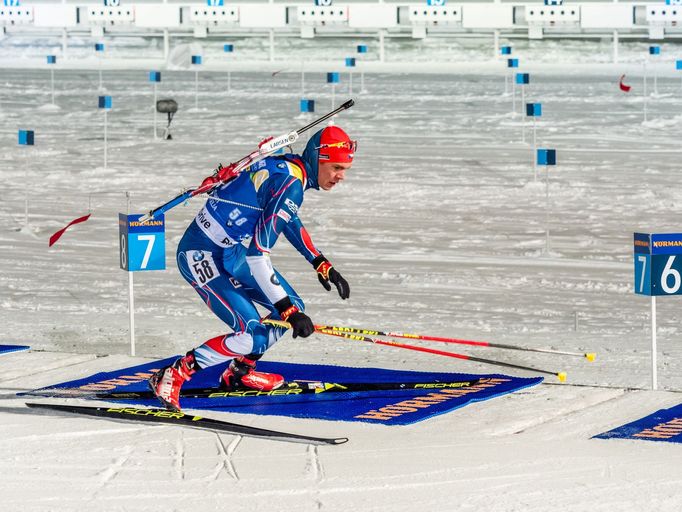 biatlon, SP 2017/2018, Kontiolahti, sprint, Adam Václavík