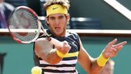 Juan Martin del Potro světovou dvojku pořádně potrápil