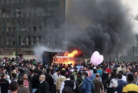 Egypt: střety demonstrantů s policií na náměstí Tahrír