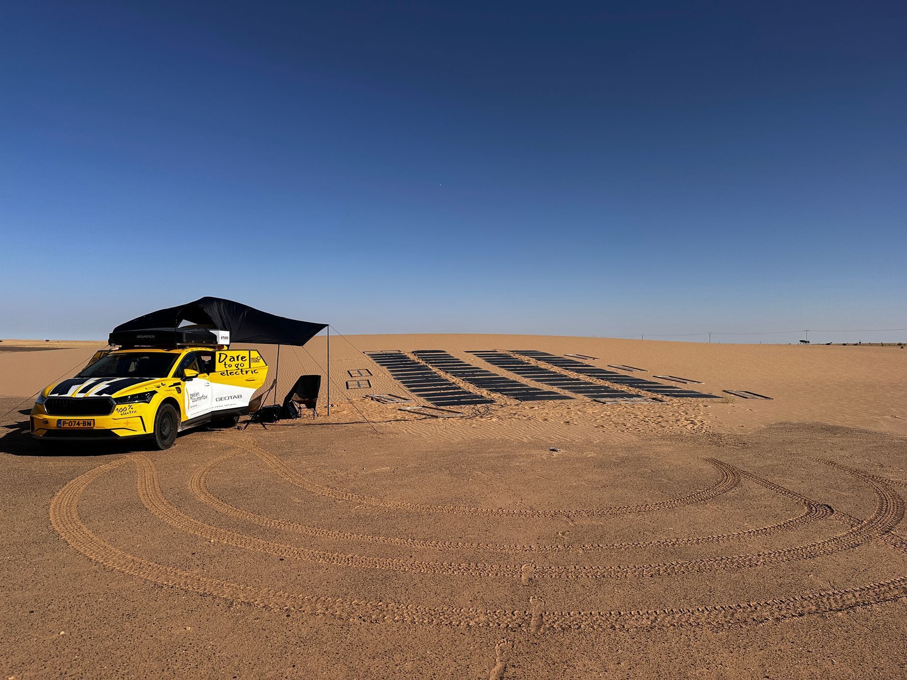 Škoda Enyaq Afrika cestování