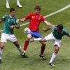 Přípravné utkání: Mexiko - Španělsko (Llorente)