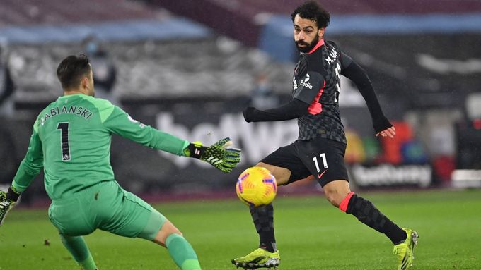 Pod vítězství Liverpoolu s dvěma zásahy postaral Mohamed Salah