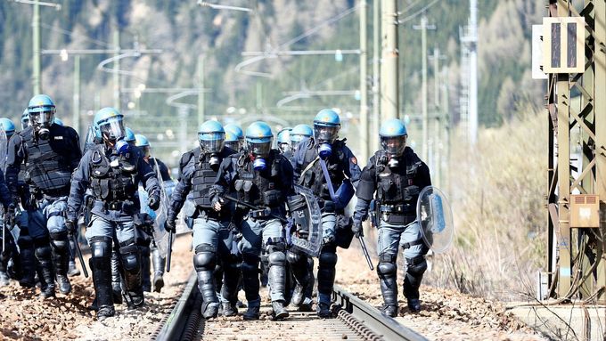 Italští policisté, ilustrační foto