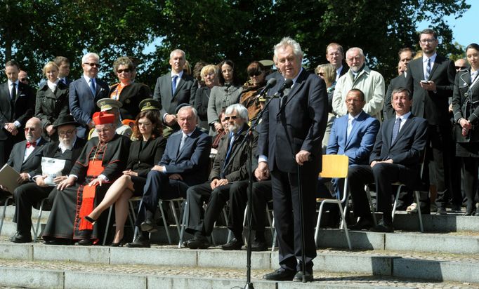 Miloš Zeman v Terezíně