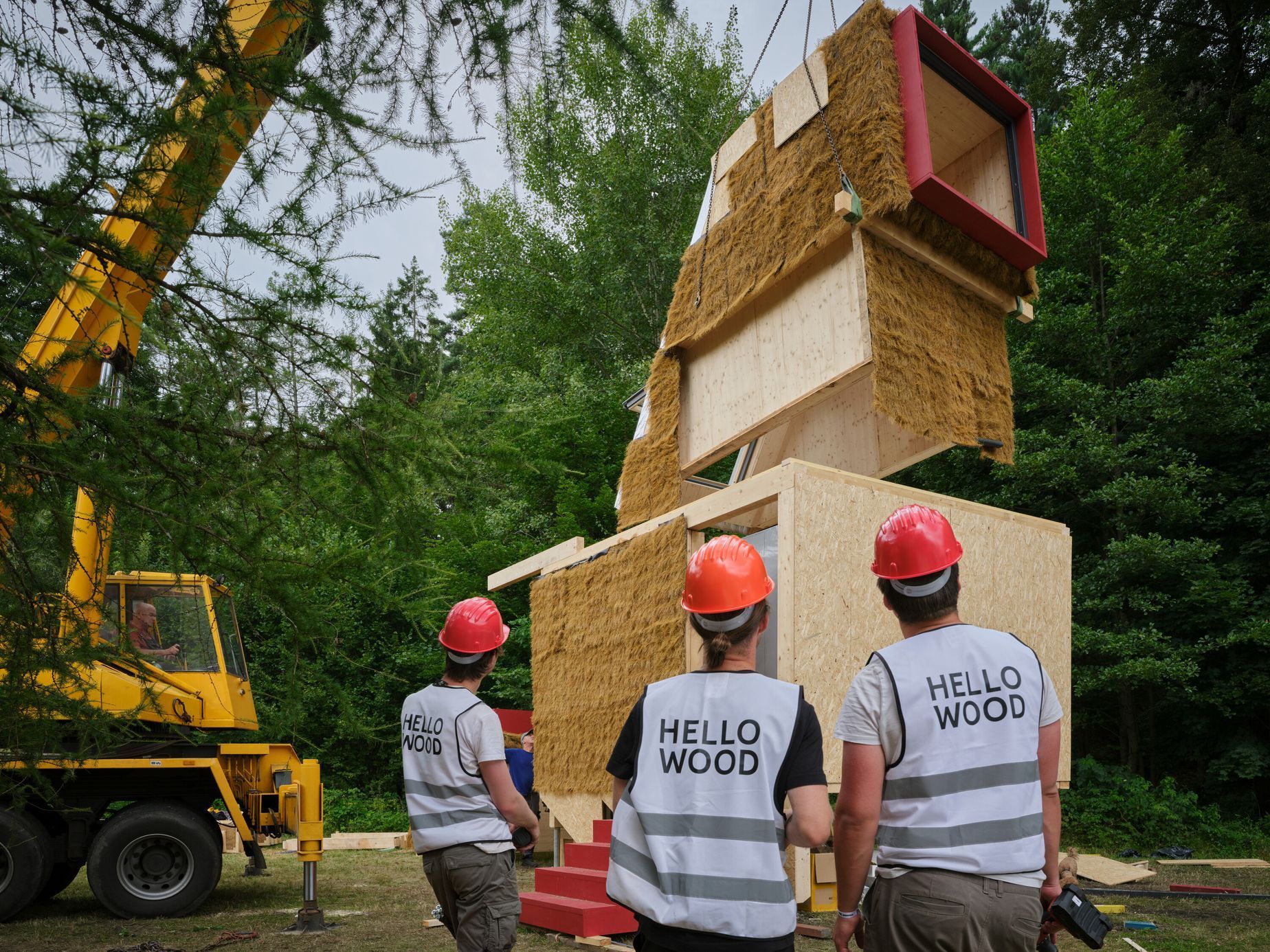 rekreační bydlení, glamping, škola, studenti, architektura, česká kamenice
