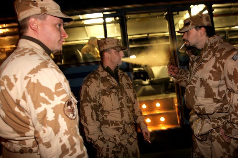 Odlet vojáků z Přerova do Afghánistánu