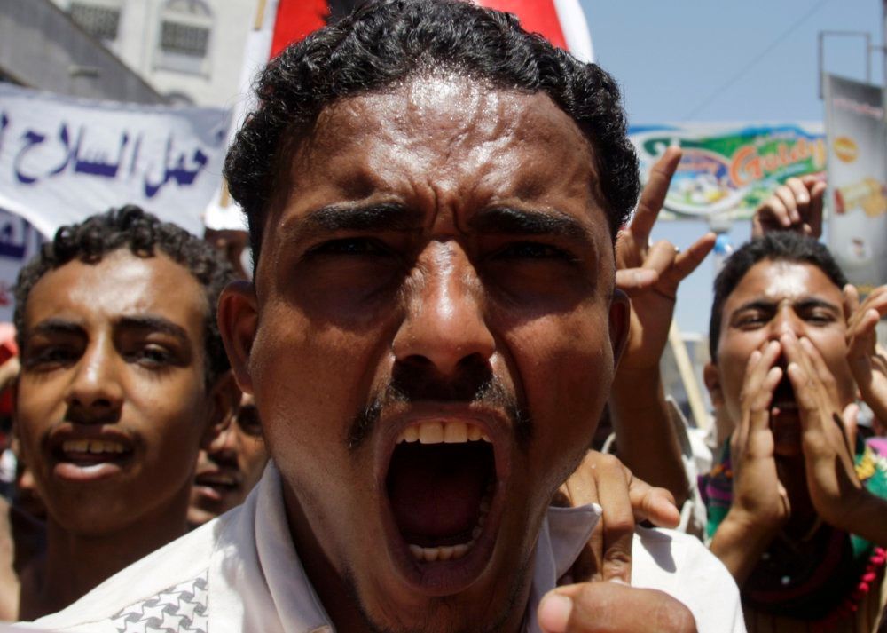 Protesty v Jemenu 13. 4.
