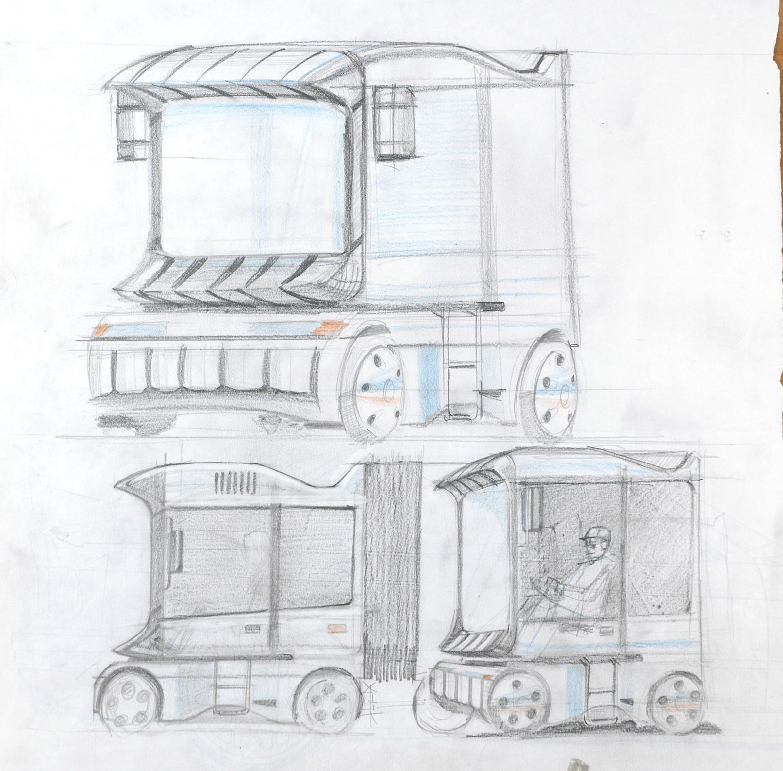 Turistický autobus Kryštof od Václavw Krále