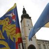 Demonstrace starostů proti daňové diskriminaci