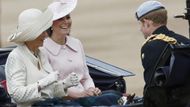 Doprovodila ji Camilla, vévodkyně z Cornwallu a manželka Williamova otce, prince Charlese.