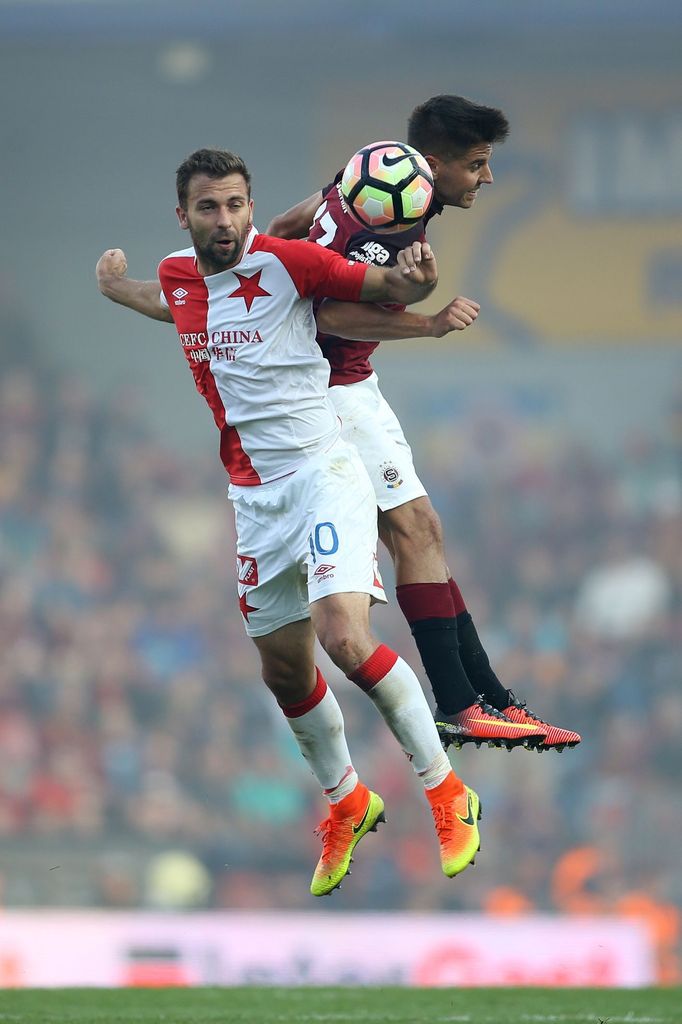 EPL, Sparta-Slavia: Josef Hušbauer