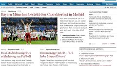 Německé noviny po postupu Bayernu přes Real Madrid