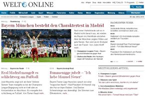 Německé nadšení z postupu Bayernu a vtip Didiera Drogby