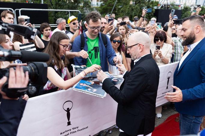 Steven Soderbergh na festivalu v Karlových Varech.