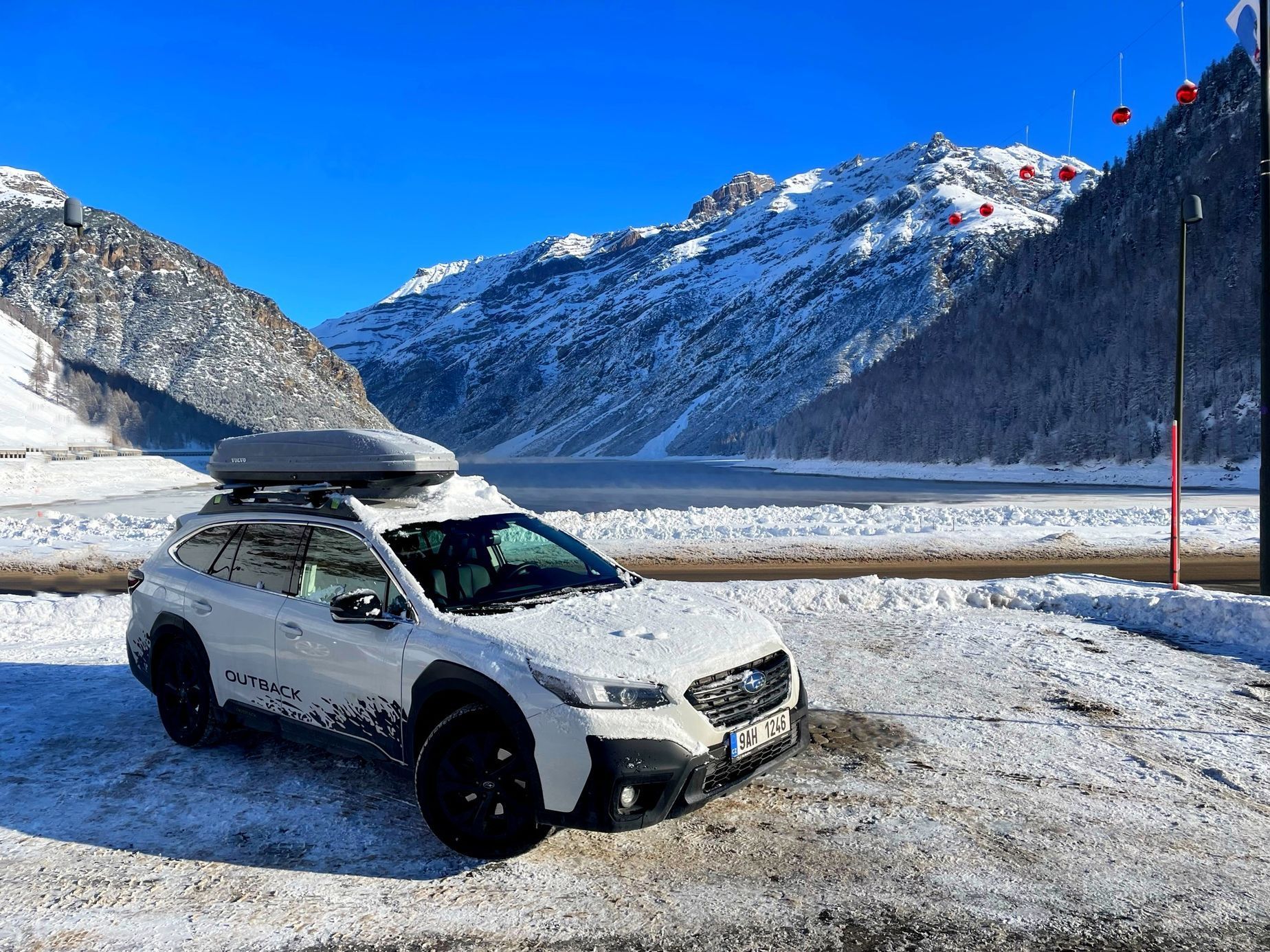 Cestopis Livigno a Subaru Outback 2022