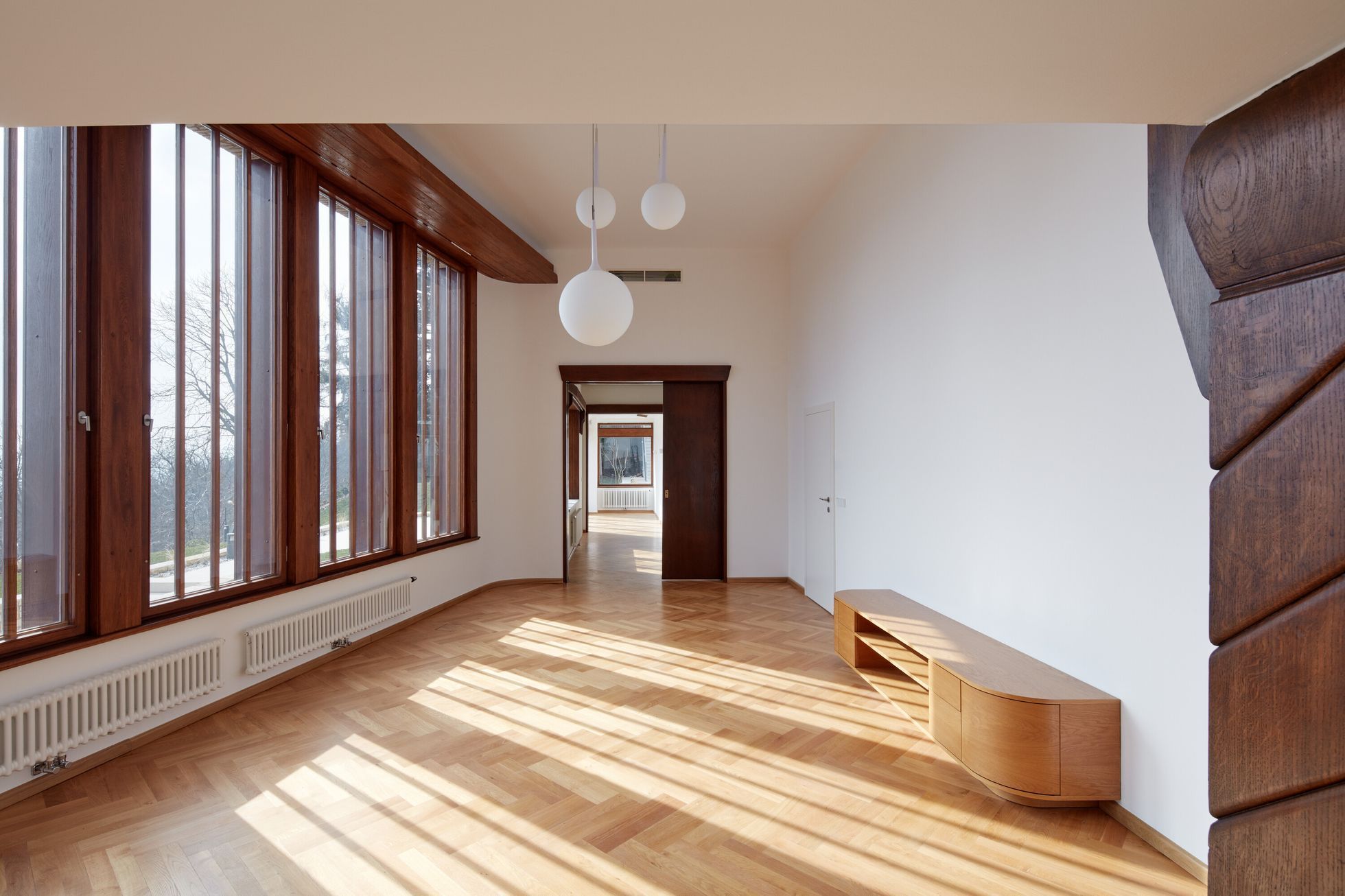 vila, funkcionalismus, architektura, Barrandov