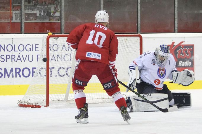 HC Slavia Praha - HC Benátky nad Jizerou, WSM liga 2016/17. Jiří Rys, Roman Will