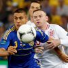 Rooney a Chačeridi (Anglie - Ukrajina)