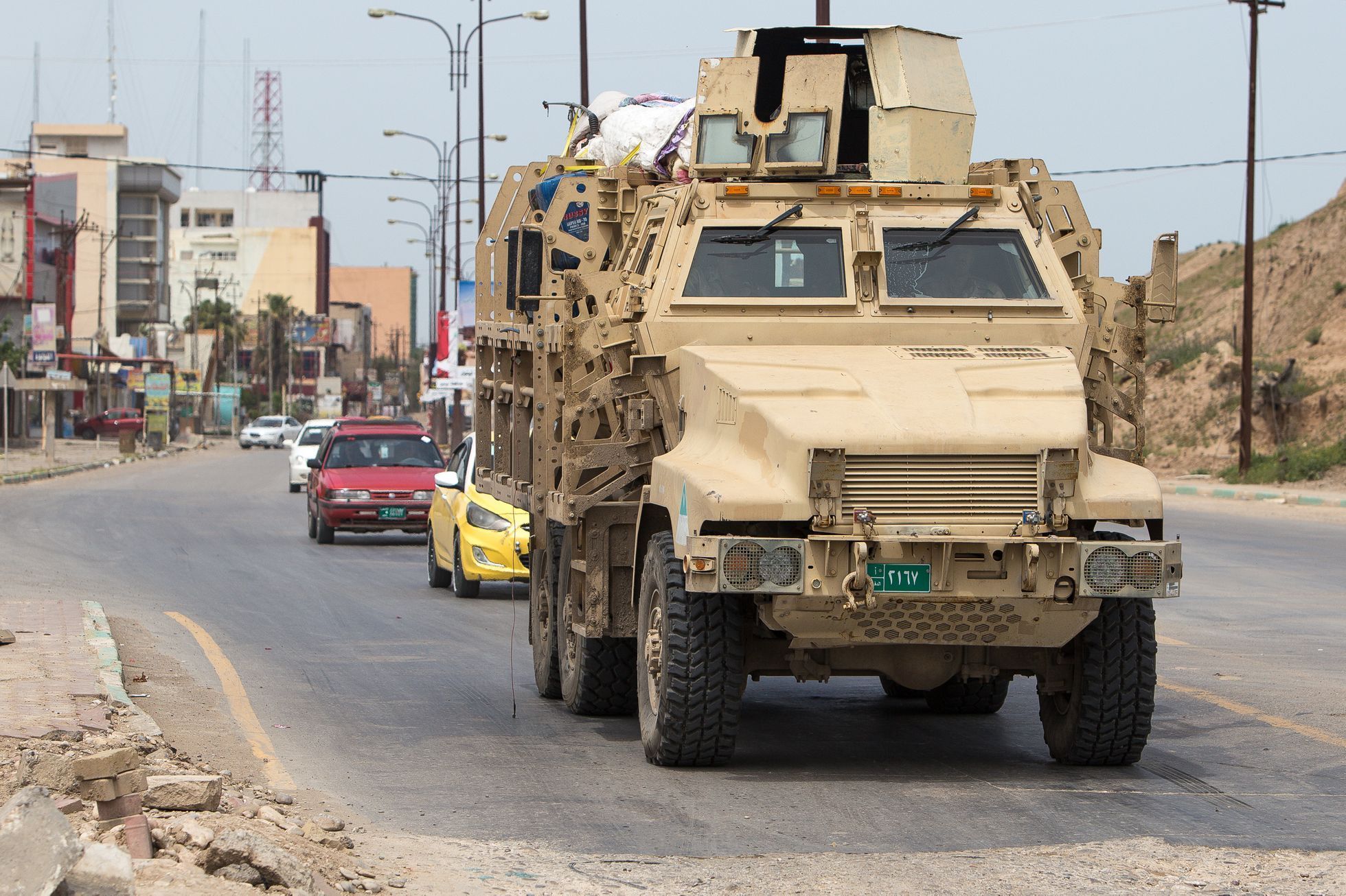 Východní Mosul po osvobození iráckou amrádou od Islámského státu, Irák