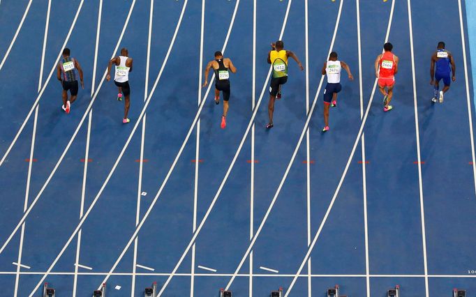 OH Rio 2016: Semifinále sprintu na 100 metrů