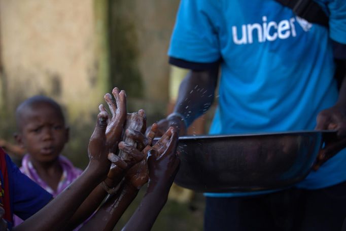 Boj UNICEFu s epidemií v západní Africe