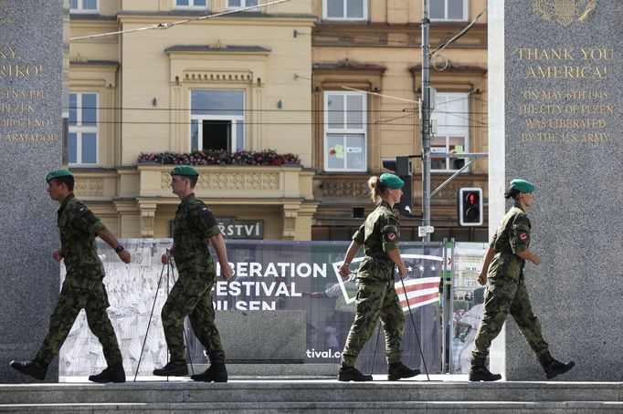 Návštěva amerického ministra zahraničí Mikea Pompeo v Plzni.